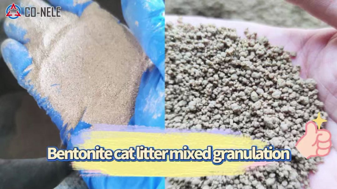 Bentonite Cat Litter Pelletizing Machine